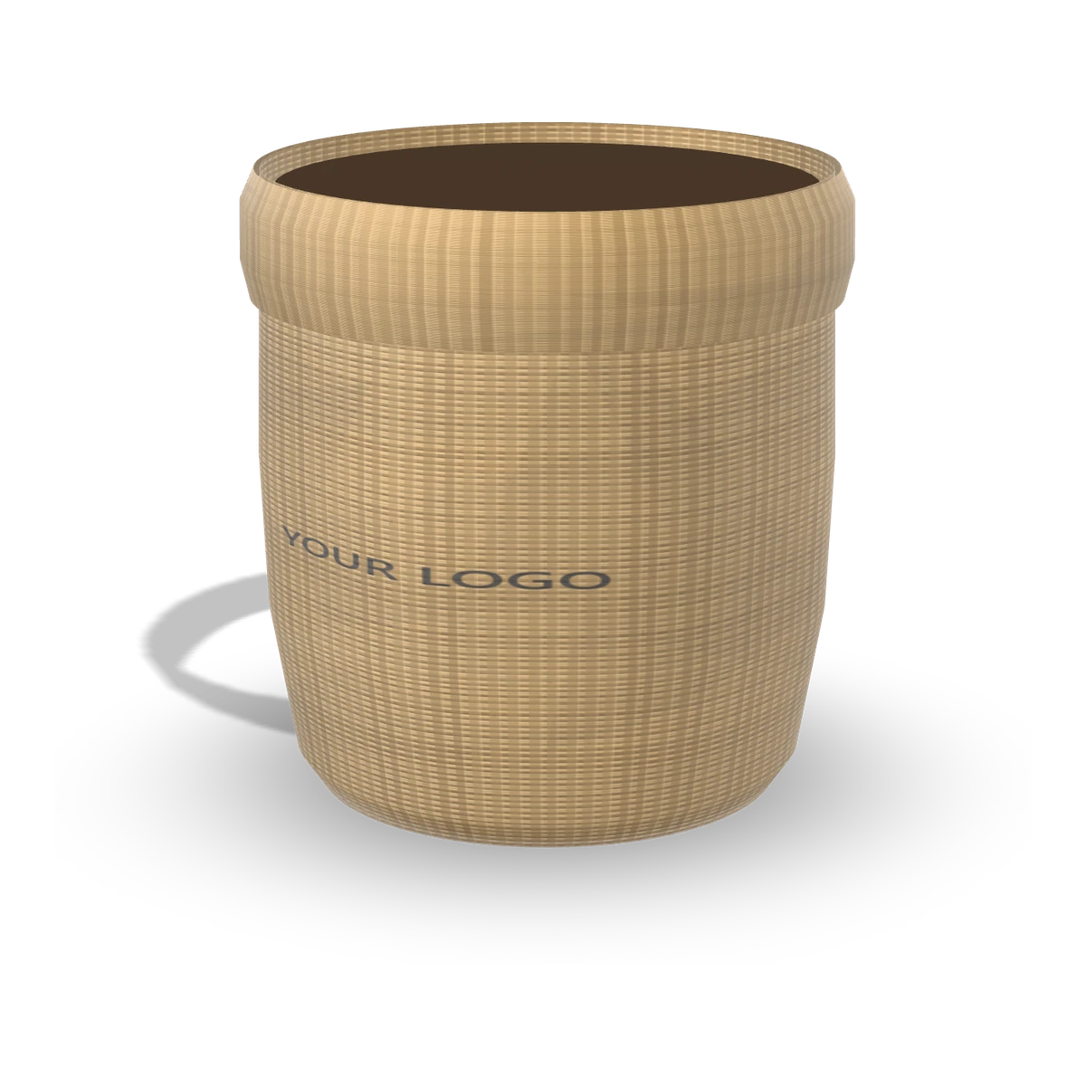 Jute Planter — 22 × 20 cm